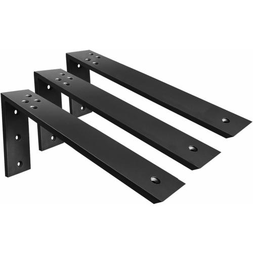 Countertop Support Brackets 3 Pack L Bracket Countertop Brackets 20 x 8 x 2.5 Heavy Duty 3/8 Thick Shelf Brackets Metal Corbels L Shape Bracket for Wood Shelf/Quartz/Granite/Concret Countertops