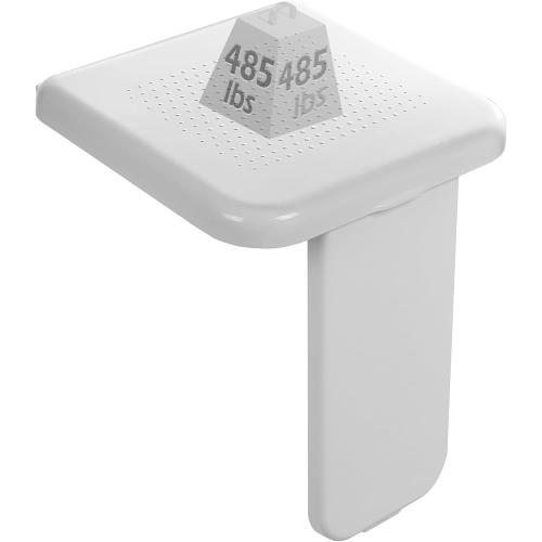 Dyna-Living Folding Shower Seat Wall Mounted 485 lbs Load-Bearing Fold Down Shower Seat for Inside Shower, ABS Material Folding Shower Bench Foldable Shower Chair for Shower Stall