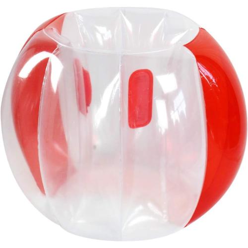 SUNSHINE-MALL 2 PC Sumo Balls for Kids, Bumper Bounce Toys, Kid Sumo Balls, Lawn Game Ball for Kid Outdoor Team Gaming Play for 3  Ages (36 inch,Blue red)
