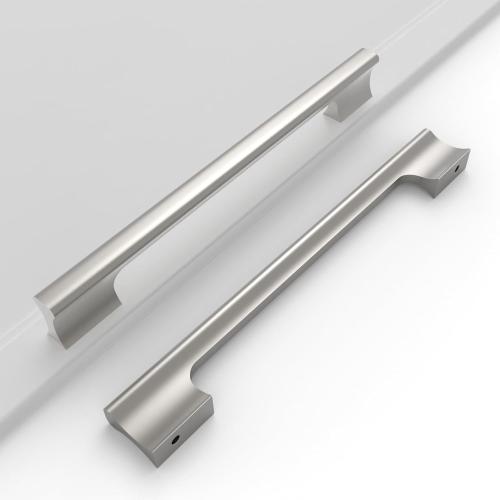 10 Pack Brushed Satin Nickel Cabinet Handles 7.5 inch(192MM) Drawer Pulls Cabinet Pulls Cabinet Hardware for Kitchen Cupboard Drawer Dresser