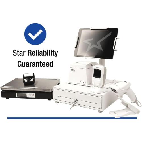 White Star Micronics TSP143IIILAN Ethernet (LAN) Thermal Receipt Printer with Auto-Cutter and Internal Power Supply