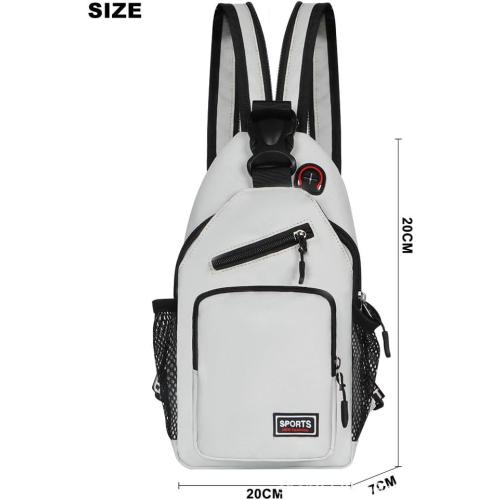 Long Keep Sling Bag Backpack Sports Bag for Men and Women Carrying or Cross-Country Hiking Chest Bag