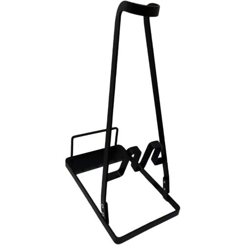 Vacuum Stand Storage Rack Versatile Use Sturdy Universal Freestanding Support Holder Metal Rack for Hotel Balcony Living Room, Black
