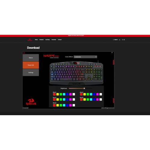Redragon S101-3 PRO Gaming Keyboard and Mouse, RGB Backlit Programmable Keyboard Mouse with Software, Independent Macro Record Keys, Value Combo Set, New Update Version