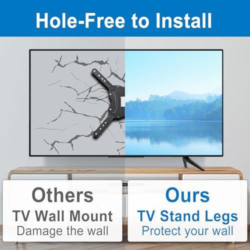 Metal Base TCL TV Legs for 70 75 TCL Roku TV Stand Feet Replacement