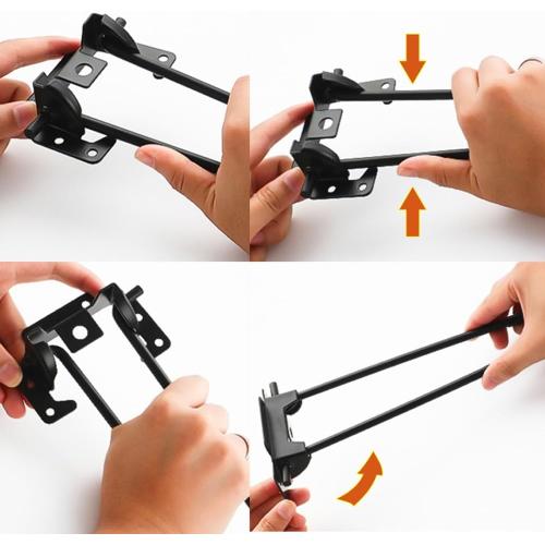 20.4inch Hairpin Table Legs | Folding, DIY for Coffee Tables, Computer Desks, Writing Desks, 4PCS, Containing Screw