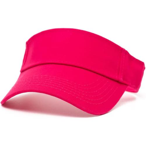 Color Pink women's sun visors adjustable hats golf sun hat unisex summer cap baseball cap