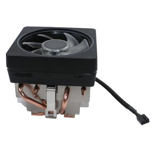 CPU Wraith Cooler Prism Aluminum Heat Sink Copper Core Base 4-Pin PWM 95mm Fan Pre-Applied Thermal Paste Compatible with AMD Socket AM5 AM4 AM3 AM2 Ryzen 7 1700X 1800X 2700X 3700X 4700X 5700X Fan