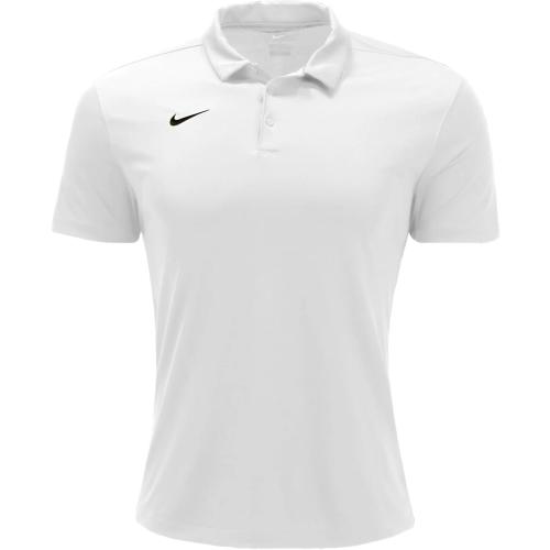 Size Medium Nike Mens Dri-FIT Short Sleeve Polo Shirt (White, Medium)
