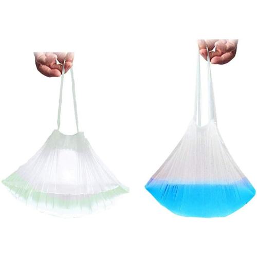 100 Pack Potty Chair Liners Disposable,Drawstring Training Toilet Seat Liner Bags Cleaning Bag for Kids Toddlers Outdoors Travel