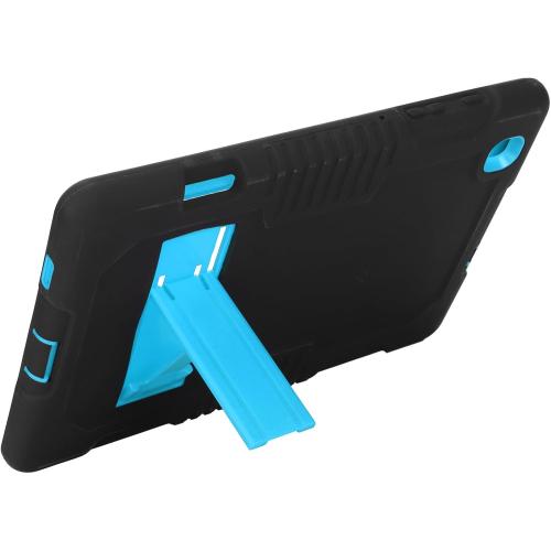 Protective Case for iOS Tablet and Tab S6 High Strength Shockproof Easy Carry for Office School Use Made of Flexible Silicone and ABS (Blue)
