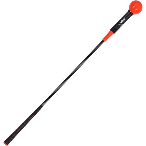 Golf Swing Trainer Aid 48/40 Warm-Up Stick for Strength Flexibility Tempo Training Golf Practice Aid with Weighted Head Swing Corrector for Men Women