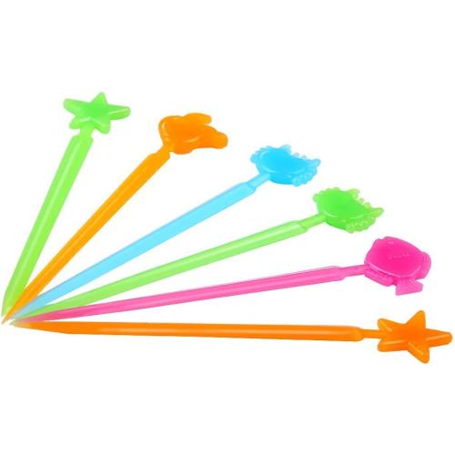 156PCS Animal Food Picks for Kids Bento Box Accessories, FATLODA Fun Kid Food Picks, Cute Fruit Toothpicks for Kids Lunch Accessories, Reusable Lunchbox Pick for Kid Toddler