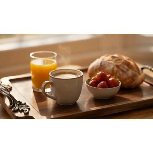 Vintage Coffee Table Decor Wooden Serving Tray, Home Decorative Wood Vanity Tray for Bathroom Kitchen Bedroom (15.3 L x 9.8 W)