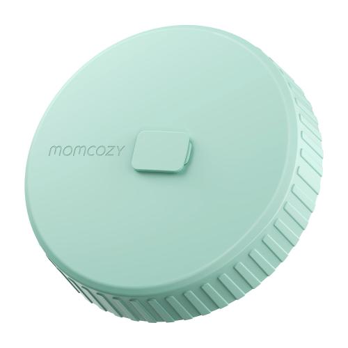 Momcozy Glass Breast Milk Pitcher Lid, Leak Proof with Thickened Silicone Seal, Easy-Open Design with Pressure Release Valve, Dishwasher Safe and Food Grade Caps-1 Pack, Green