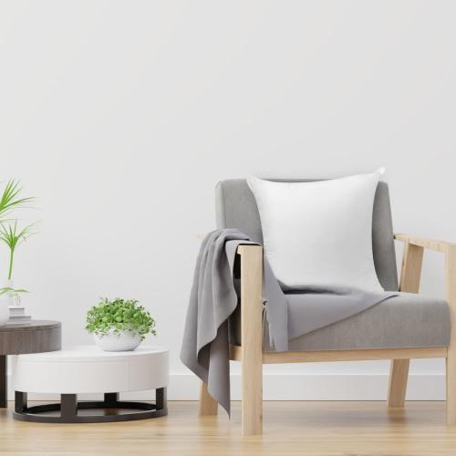 4 Pack White Throw Pillow Insert, Overstuffed Polyester Sham Stuffer, Pillow Forms for Couches or Bedrooms