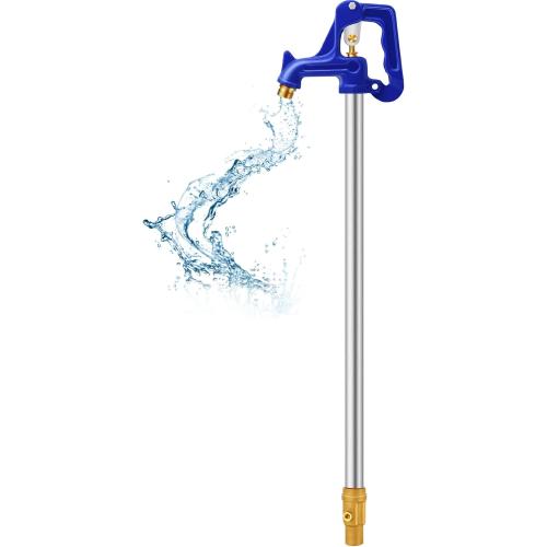 Frost Proof Yard Hydrant,4.25ft Frost Free Outdoor Faucet,Freeze Proof Outdoor Faucet 3/4 Pipe Connection,Frost Free Hydrant for Yard Garden Farm Pasture Irrigation,24 Bury Depth No Lead Hydrant