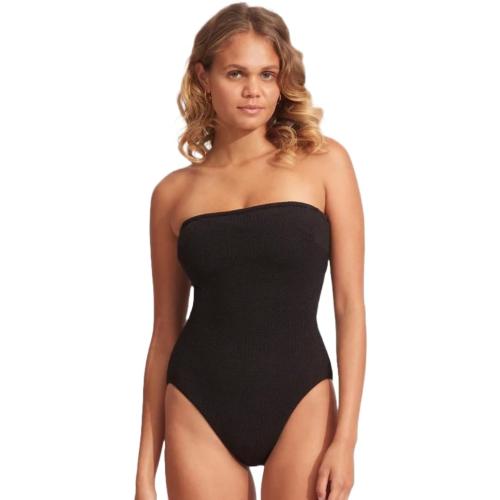 Black DD Bandeau One Piece Dive - Sea - 4