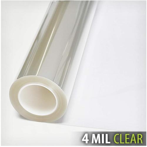 BDF S4MC Window Film Security and Safety 4 Mil Clear - 24in X 23ft