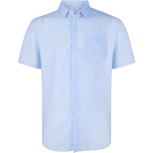Porter and Ash Mens Resort Wear 2025 Breathable Button Down Short Sleeve Shirt Regular Fit Formal with Pocket Summer Casual. Size medium