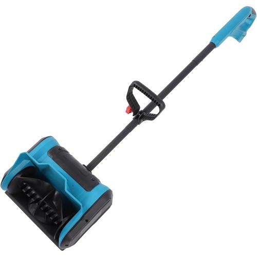 Electric Snow Blower, Cordless Snow Removal Shovel, 600W Brushed with Leaves for Deck Terrace Sidewalk Step, Battery Powered Snow Blower for Effortless Snow Clearing