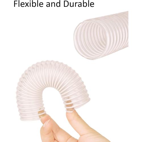 Lower Duct Hose for Shark, Compatible with NV752 NV501 NV500 NV552 UV560 NV341 NV470 NV472 NV760 NV400 NV650, 1-1/2 Floor Lower Nozzle Hose Replacements Parts 4 Pack