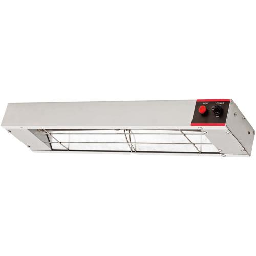 24 Inch Food Heat Lamp Commercial Food Warmer Overhead Strip Warmer 500 Watts with Chain and Us Plug,110v (24)
