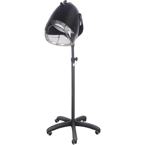 1000W Professional Hooded Hair Dryer,Standing Blow Hair Dryer with Cap and Wheels,Temperature and time are Adjustable,Suitable for Salon and Home