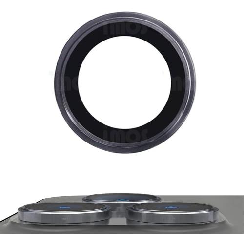 imos Compatible with iPhone 13 Pro Max / 13 Pro Super lens G Patent Aluminium Alloy Lens Protector (Graphite)