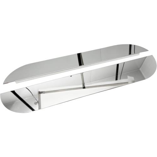 Pair 5 Chopped Window Trim Stainless Steel Compatible with 2005  Peterbilt Cab 379 386 389 Truck, Driver and Passenger Side