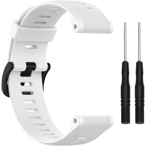 Band for Garmin Forerunner 945, Soft Silicone Replacement Watch Band Strap for Garmin Forerunner 935 Smart Watch (No Tracker)