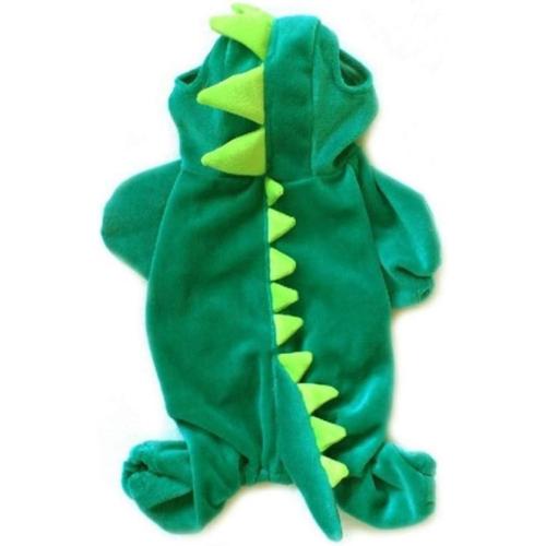 NACOCO Dog Dinosaur Design Costume Green Pet Clothes for Medium & Large Dog (Green, XXL)