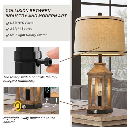 Farmhouse Table Lamps