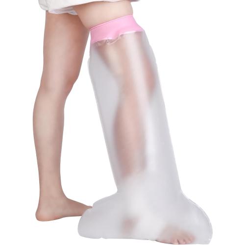 Waterproof Cast Covers for Shower Leg, Knee Surgery Recovery Equipment, Cast Protector for Showering Leg Adult Wounds, Cast Cover Leg Adult After Surgery, Shower Boot Cover Waterproof Foot, Reusable