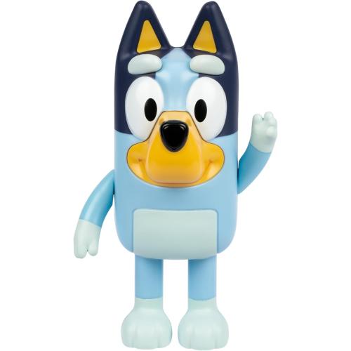 Bluey Game Hide and Seek Figure, Articulated, Musical Kids Figurines with Dance Mode, Interactive Play Toddler Figurine Toys for Ages 3