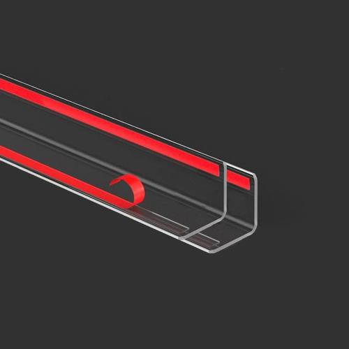 Clear Wall Corner Protector, 2 PCS Self-Adhesive Corner Protectors for Walls, 1.57 W x 35.4 L, Wall Corner Guard for Baby，Furniture，Door，Tables，Cover Sharp Furniture，Easy to Install