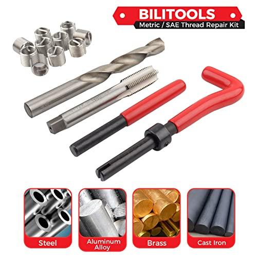 BILITOOLS Helicoil Thread Repair Kit Metric