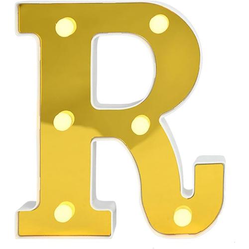 LED Marquee Letter Lights, Light Up Letters Glitter Alphabet Letter Sign Battery Powered for Night Light Birthday Party Wedding Girls Gifts Home Bar Christmas Decoration