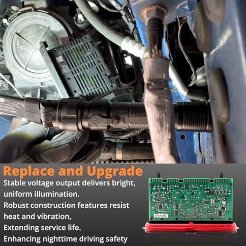 63117440877 Xenon Headlight ECU Drive Module Headlamp TMS Driver for BMW 2014-2016 528i 535d 535i 550i, for 528i xDrive 535d xDrive 535i xDrive 550i xDrive, for Activehybrid 5 M5 # 63117381017