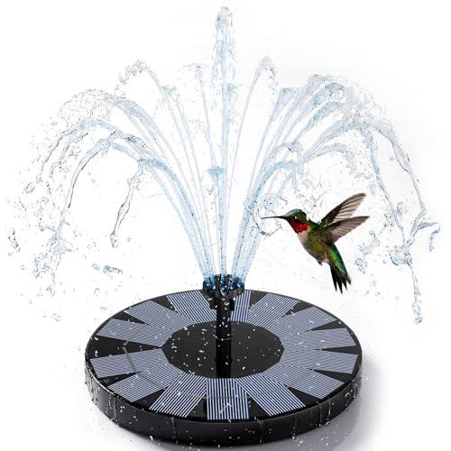 AISITIN Solar Fountain Pump 2.5W with Four supports & 6 Nozzles