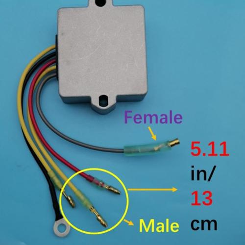 854514A1 854515T1 Voltage Regulator Rectifier for Mercury Marine Sport Jet Engine 854514 854515 883072T 817411 883071 883071A1 883071A 883071T 817411-1 815279-4 5 Wires 1994-2010 Z1007