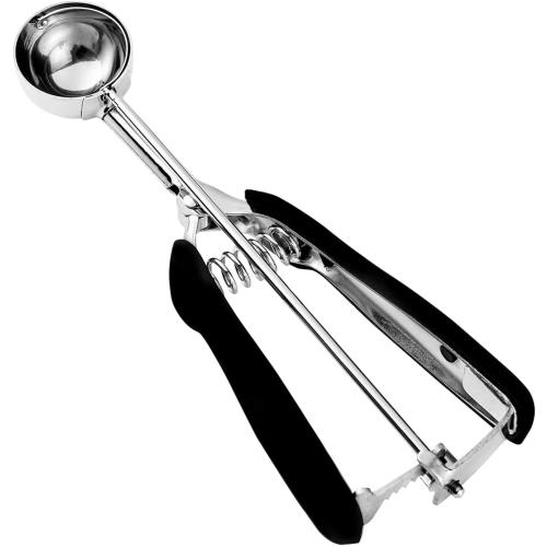 Small Cookie Scoop 1 Tbsp, Size #60 Cookie Dough Scoop, 1 Tableapoon Cookie Scoops for Baking, 18/8 Stainless Steel, Comfortable Grip, for Making Cookies, Melon Ball, Meatball, Cupcake