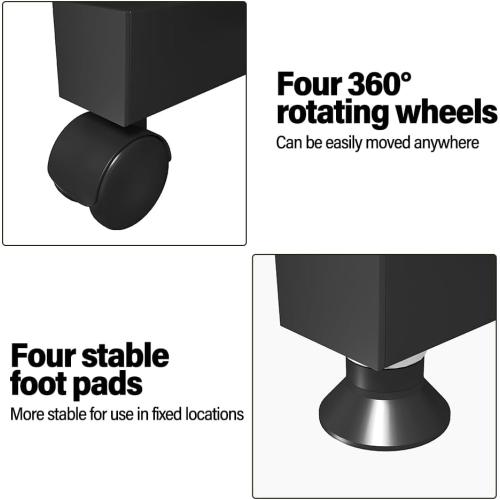 28 Pockets Countertop Rotating Greeting Card Rack, 7 Tier magazine Display Stand Rotating magazine rack for Postcards, Brochures, and Greeting Card