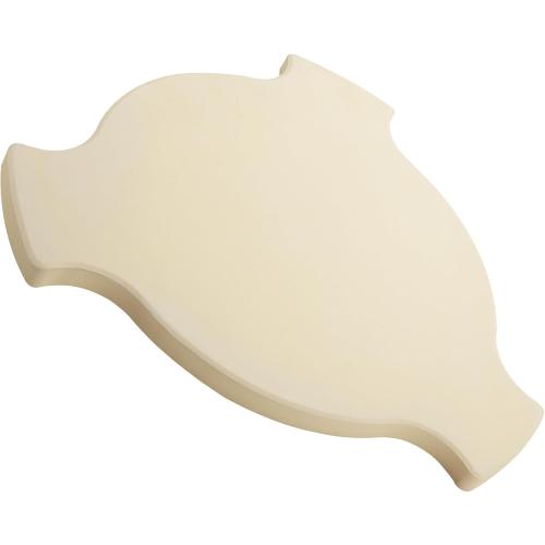 Unicook 17 Inch Smoking Stone for Akorn Kamado Grill, Cordierite Heat Deflector Pizza Stone for Charcoal Smoker, Thermal Shock Resistant Heat Diffuser Plate, Compare to Char-Griller 6201