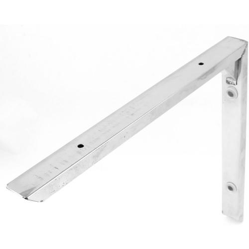 12 Stainless Home Décor Steel 90 Degree Wall Mounting Corner Brace Angle Doorstops Bracket 4pcs