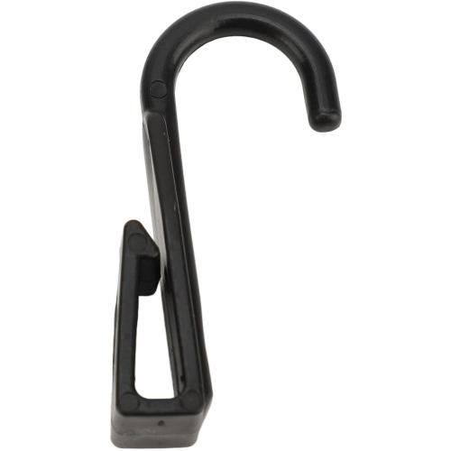 Magnetic Rack for Refrigerator, Magnetic Fridge Shelf for Kitchen, Wall Mounted Organizer with Hooks, Metal Black Shelves for Microwave Oven (2PCS Set)