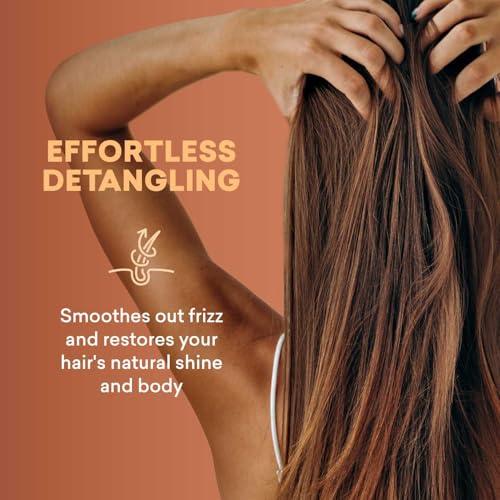 Just Nutritive Leave in Conditioner/Multitasking Leave In for All Hair Types/Pure ingredients fight frizz, split ends and creates radiant healthy shine