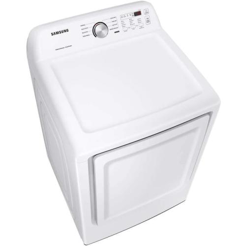 SAMSUNG DVE45T3200W 7.2 cu. ft. Electric Dryer with Sensor Dry in White