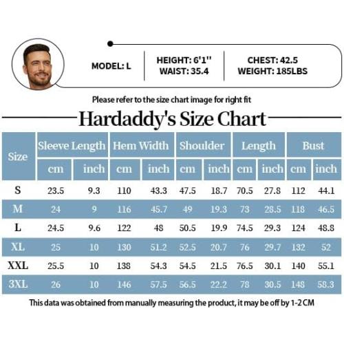 Hardaddy Men's XL Hawaiian Shirt Short Sleeve Tropical Button Down Shirts Floral Leaf Summer Beach Tops Holiday Wear