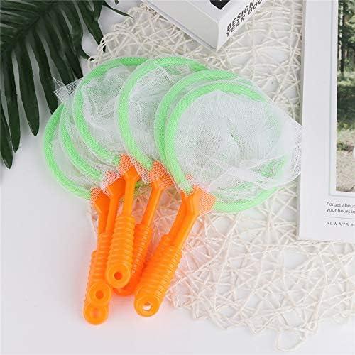 Shindel Durable Kids Bug Catcher Nets, 4PCS Insect Collecting Net Bath Toy Adventure Tool Early Learning Tool for Specimen Observation